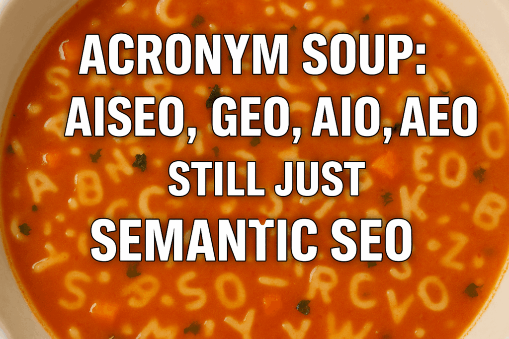 acronym soup aiseo geo aio aeo still just semantic seo v0 lxhigdvdxyrf1