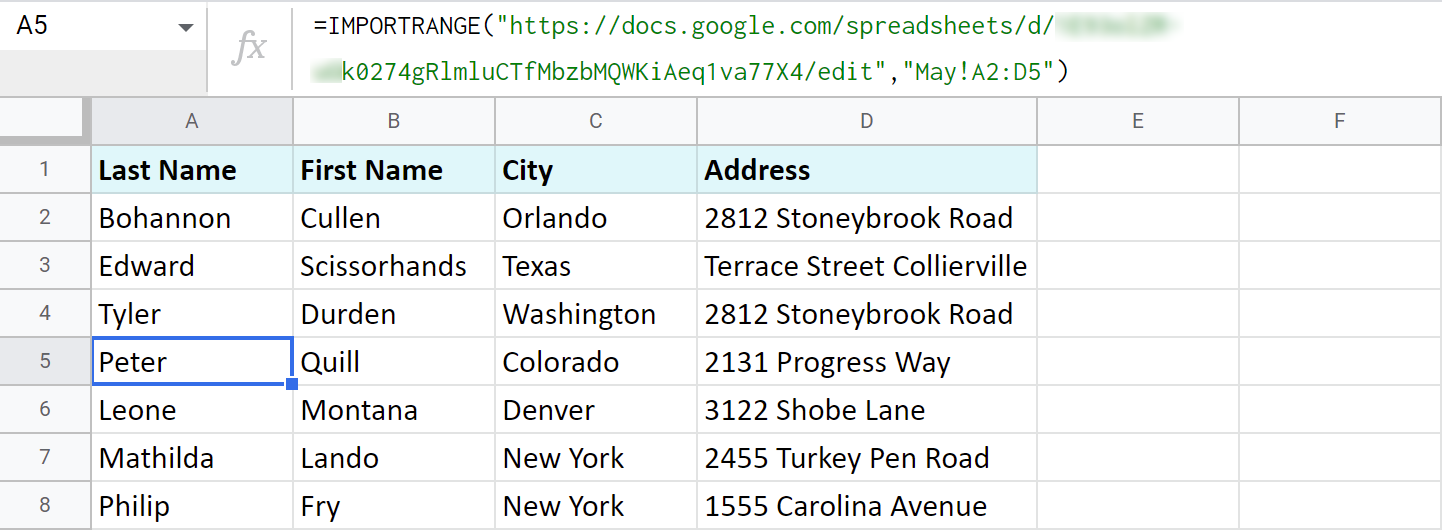 How to Use IMPORTRANGE to Pull Data from Other Sheets